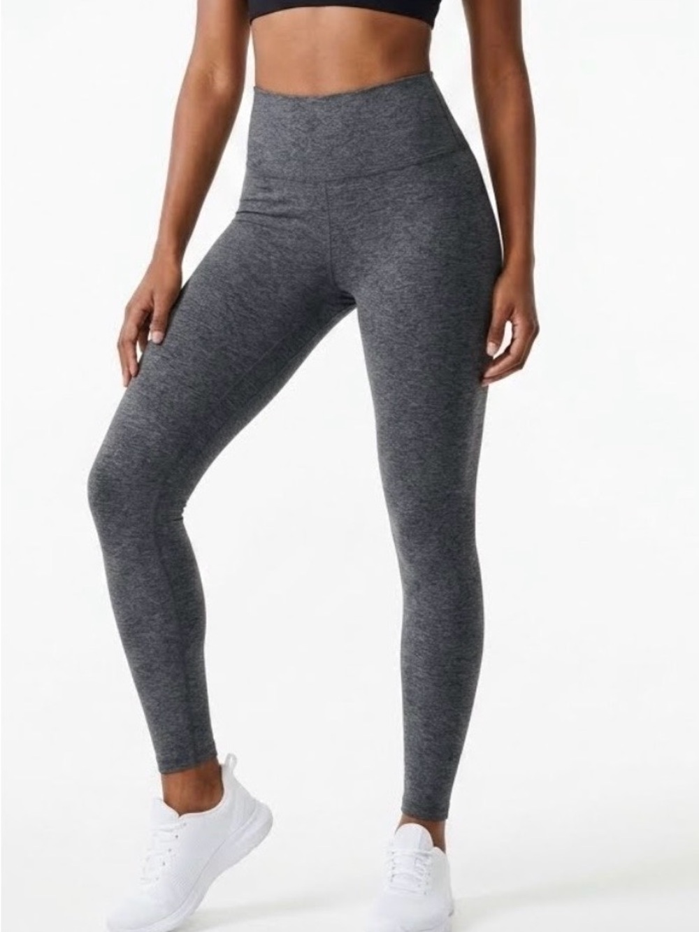 NWT OFFLINE by Aerie OG Regular Rise Leggings Charcoal Grey XS Heathered Soft